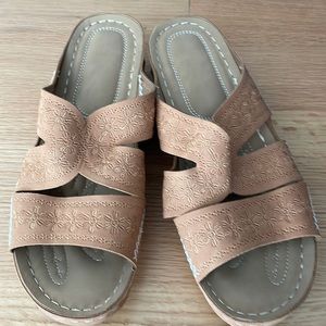 Brown sandals